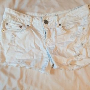 FREE with purchase over $10 White AE Shorts